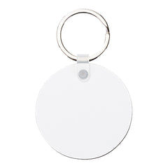 Round Hardboard Keychain Sublimation Blank